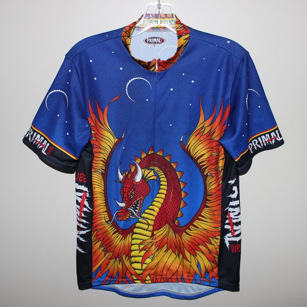 3/$118❤️ Primal Wear Dragon "C'Mon Baby Light My Fire" Australia cycling jersey